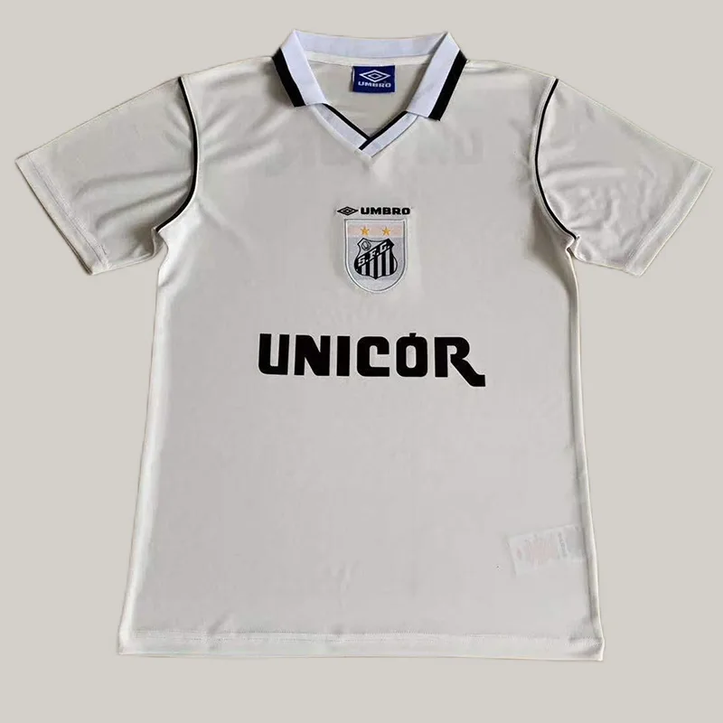 Santos 1999/2000 Retro Santos Local Camiseta de fútbol 1999/2000