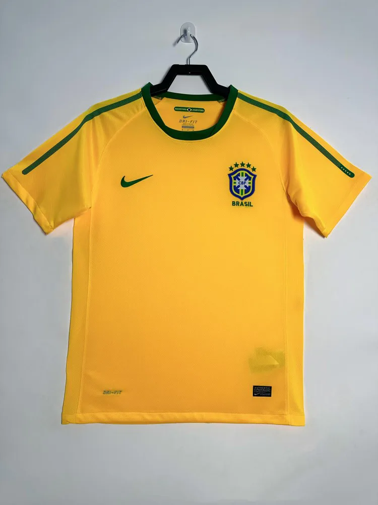 Brazil 2010 Retro Brazil Local Camiseta de fútbol 2010