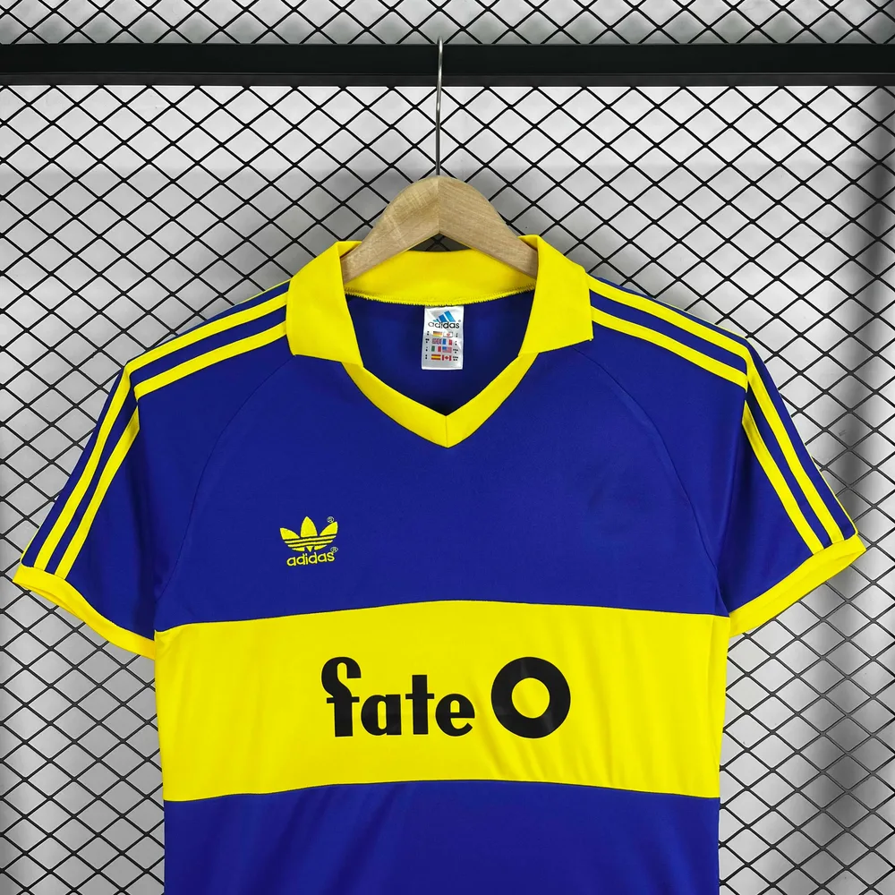 Boca Juniors 1986/1988 Retro Boca Juniors Local Camiseta de fútbol 1986/1988 — 3