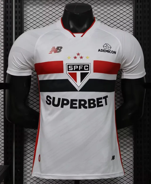 São Paulo 2026/2027 Player Version São Paulo Home Football Jersey 2026/27