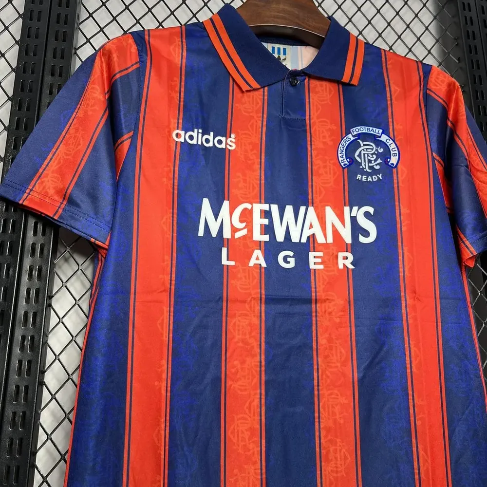 Rangers 1993/1994 Retro Rangers Away Football Shirt 1993/1994 — 7