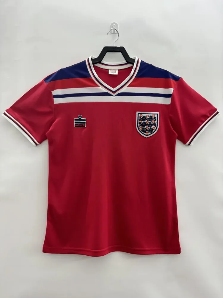 England 1982 Retro England Visitante Camiseta de fútbol 1982