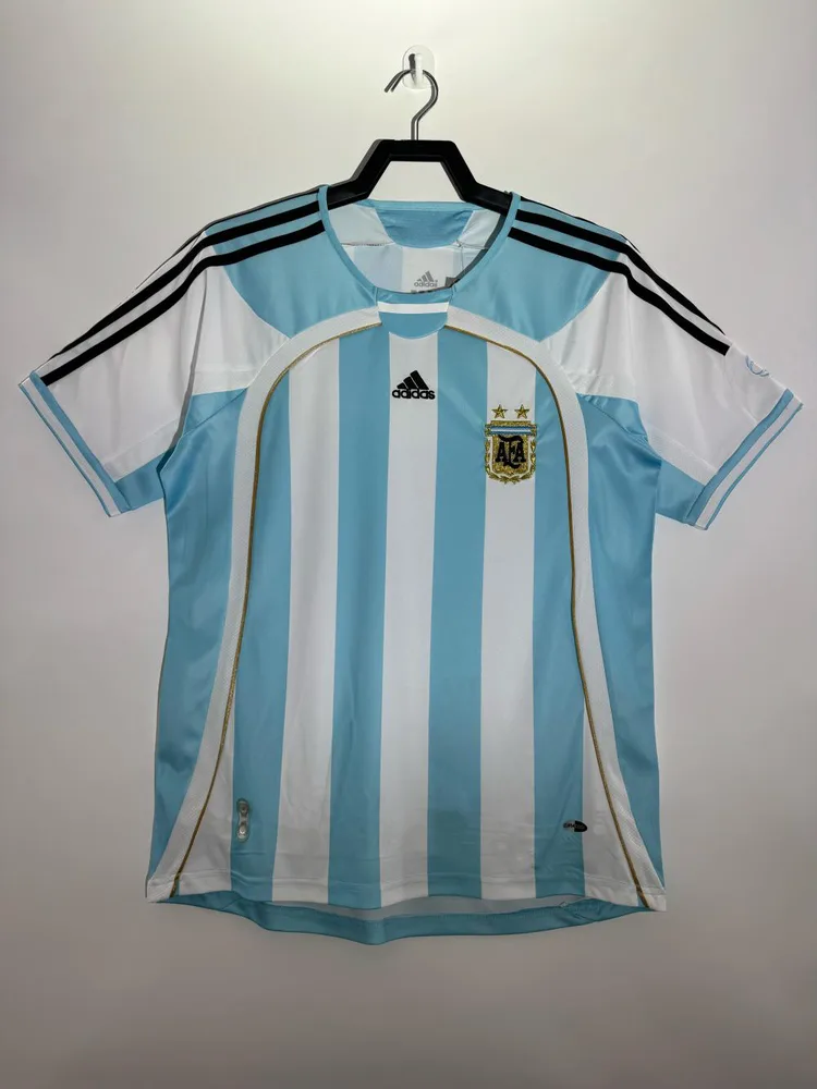 Argentina 2006 Retro Argentina National Team Local Jersey 2006