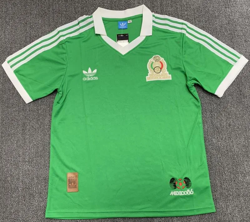 Mexico 1986 Retro Mexico Local Camiseta de fútbol 1986