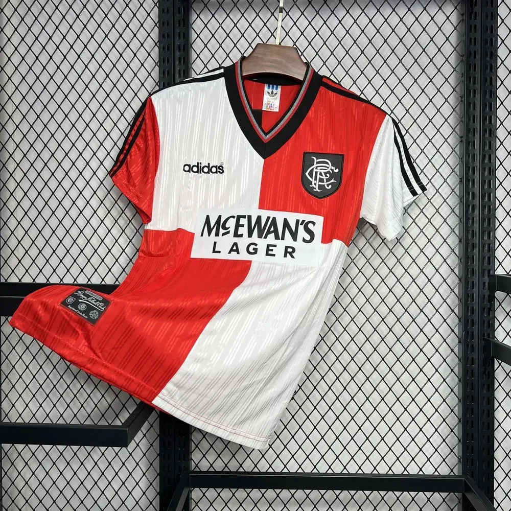 Rangers 1995/1996 Retro Rangers Away Football Shirt 1995/1996 — 3