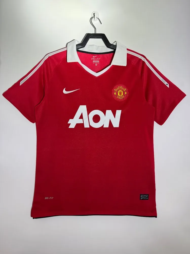 Manchester United 2010/2011 Retro Manchester United Local Camiseta de fútbol 2010/2011