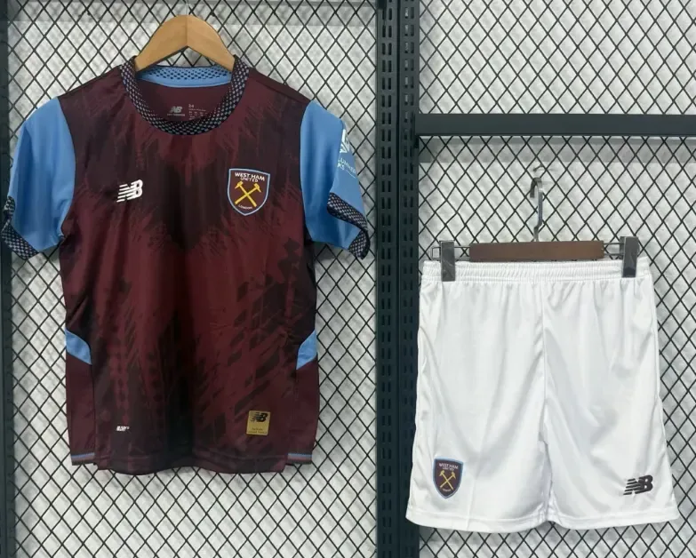 West Ham 2026/2027 West Ham United Home Football Shirt Kids Size 2026/27