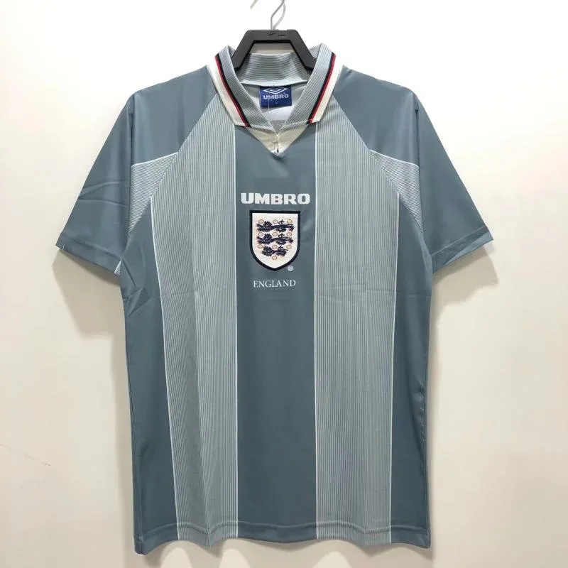 England 1996 Retro England Away Soccer Jersey 1996 — 1