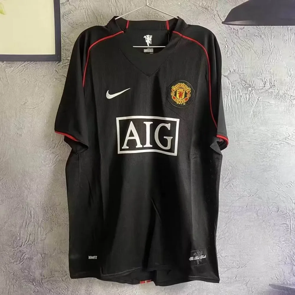 Manchester United 2007/2008 Retro Manchester United Tercera Visitante Camiseta de fútbol 2007/2008