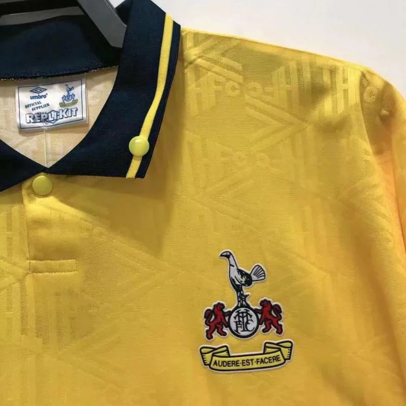 Tottenham 1991/1993 Retro Tottenham Hotspur Away Football Shirt 1991/1993 — 5