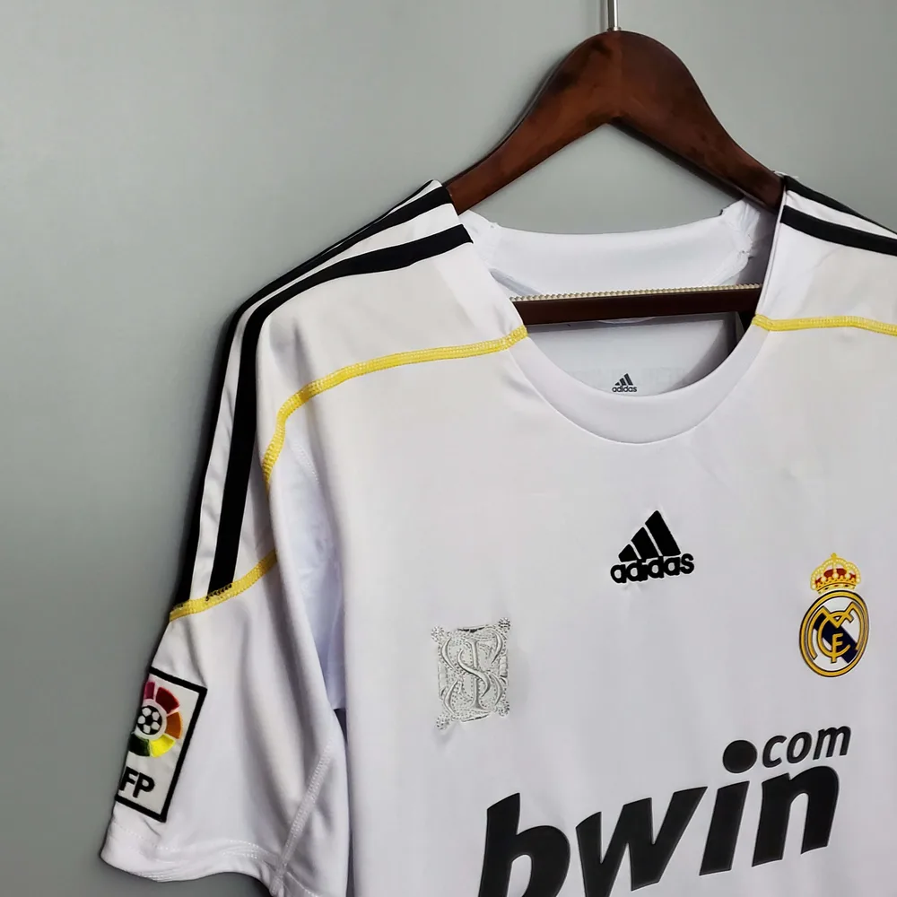Real Madrid 2009/2010 Retro Real Madrid Home Football Shirt 2009/2010 — 5