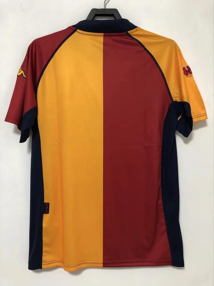 AS Roma 2000-2001 Retro Roma Home Soccer Jersey 2000/2001 — 2