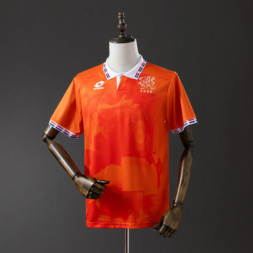 Netherlands 1996 Retro Netherlands National Team Local Jersey 1996