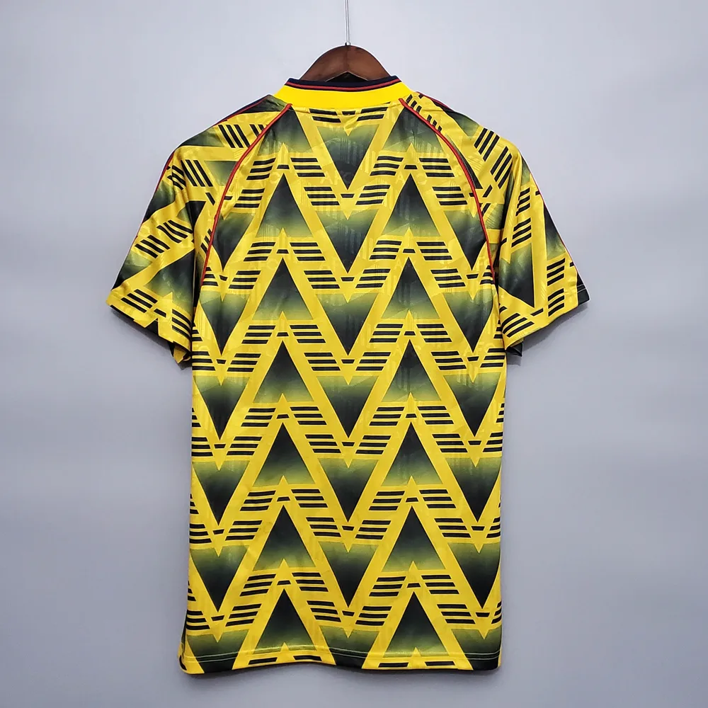 Arsenal 1991/1993 Retro Arsenal Visitante Camiseta de fútbol 1991/1993 — 2
