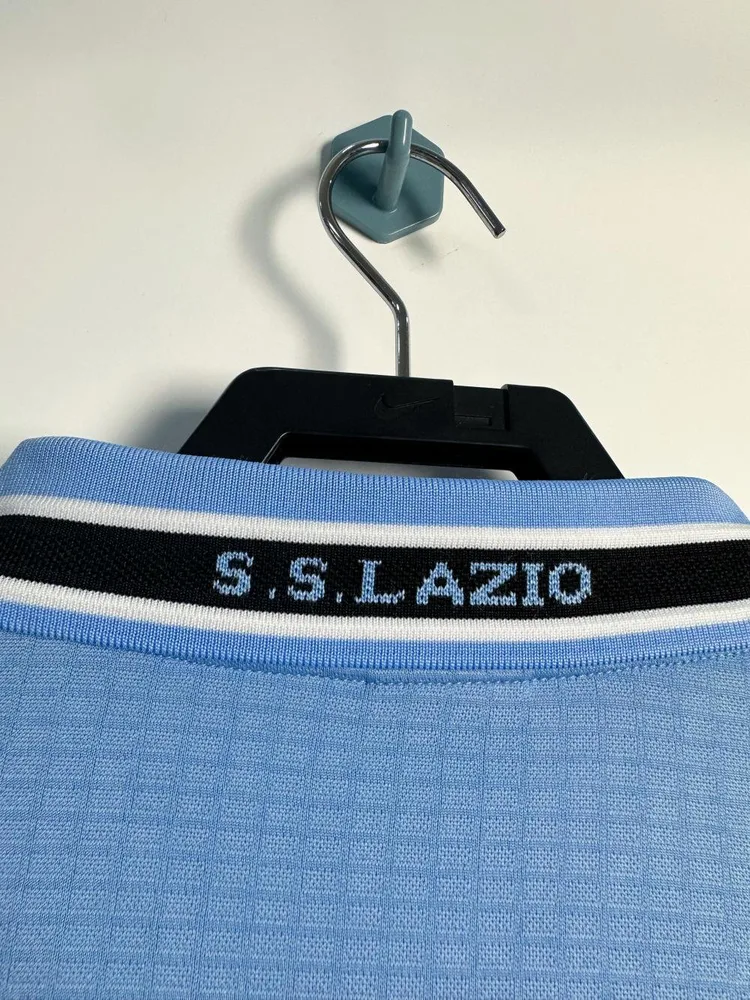 Lazio 1998/1999 Retro Long Sleeve Lazio Home Soccer Jersey 1998/1999 — 4