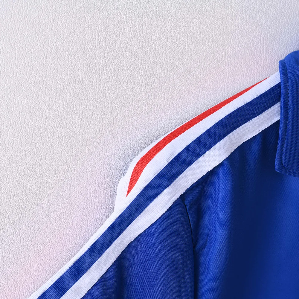 France 1984 Retro France Home Football Shirt 1984 — 4