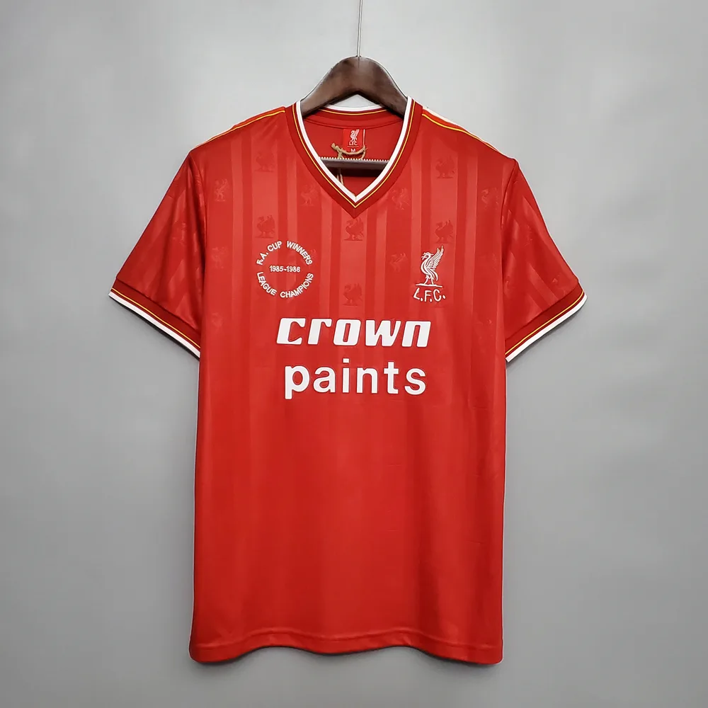 Liverpool 1985/1986 Retro Liverpool Local Camiseta de fútbol 1985/1986