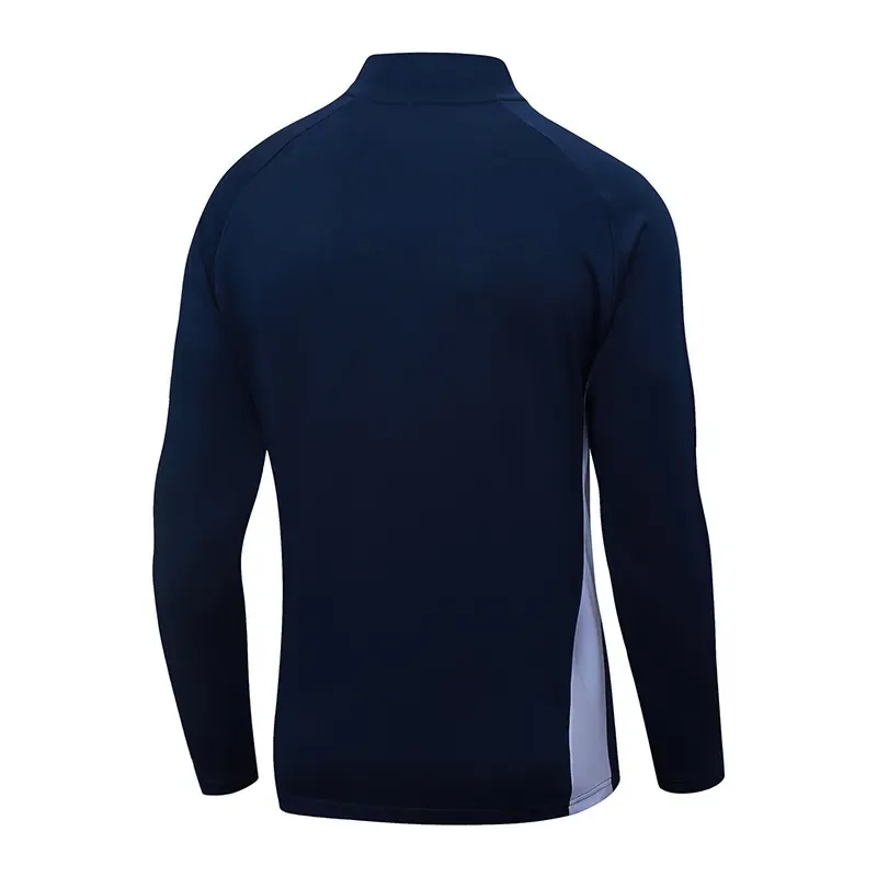 Real Madrid 2025-2026 Real Madrid Retro Royal blue Half-Pull Training Suit Football Shirt Set 2025/2026 — 4