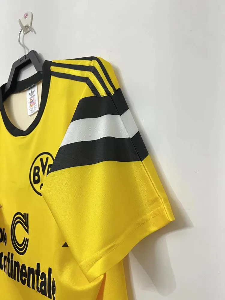 Borussia Dortmund 1989 Retro Dortmund Home Football Shirt 1989 — 4