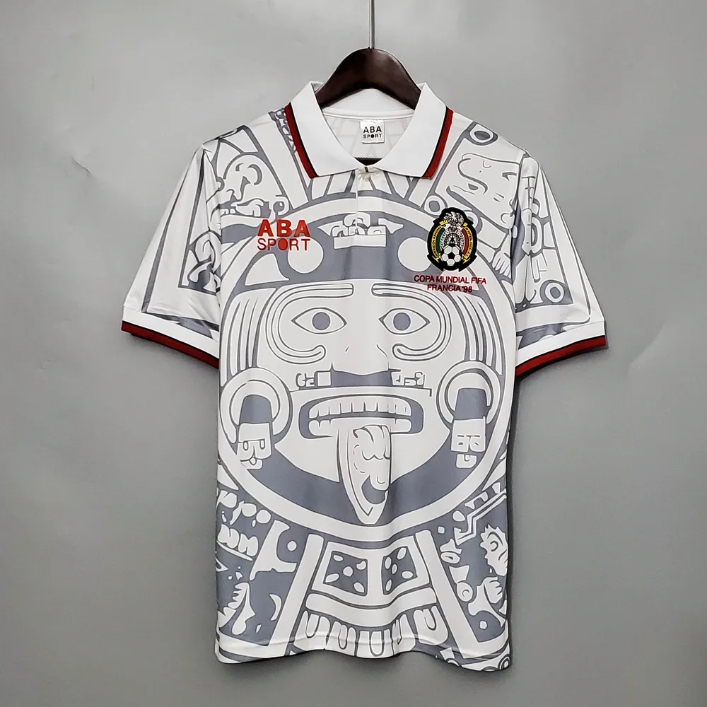 Mexico 1998 Retro Mexico Soccer Jersey Away 1998 — 1