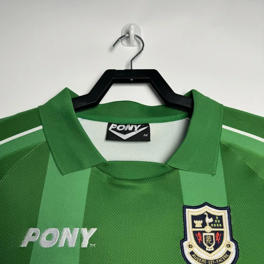 Tottenham 1997-1999 Retro Long Sleeve Tottenham Hotspur Away Football Shirt 1997/1999 — 3