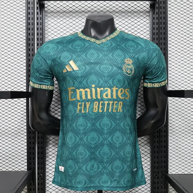Real Madrid 2026/2027 Player Version Real Madrid Special Edition Green Football Jersey 2026/27