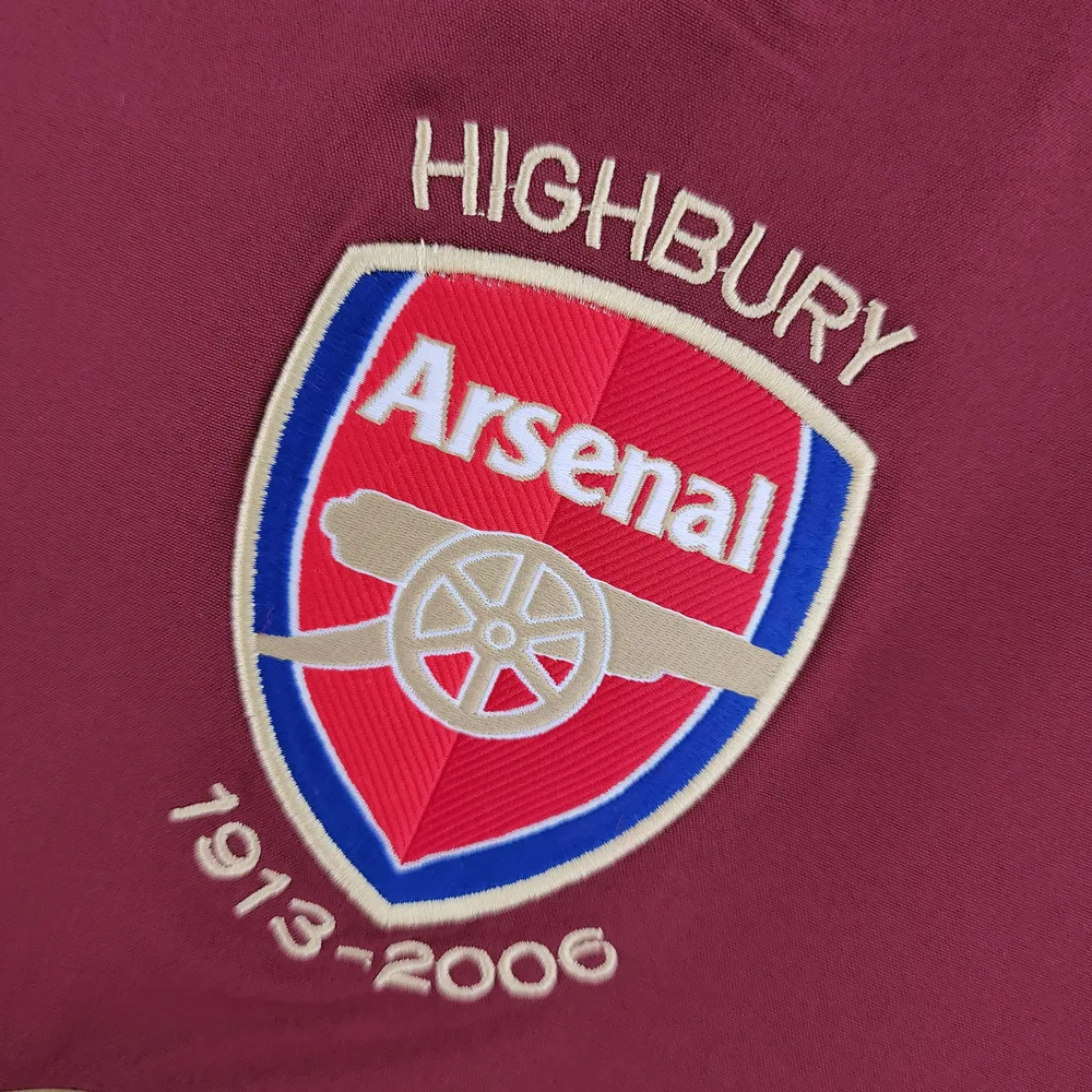 Arsenal 2005/2006 Retro Long Sleeve Arsenal Home Football Shirt 2005/2006 — 7