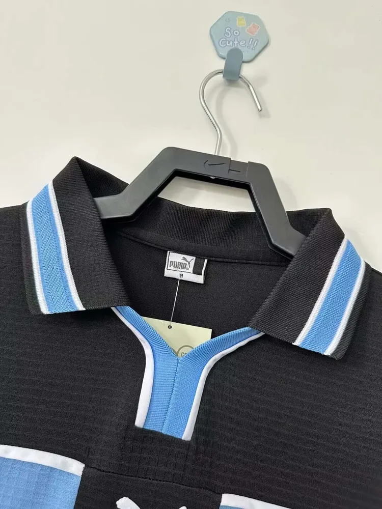 Lazio 1998/1999 Retro Lazio Visitante Camiseta de fútbol 1998/1999 — 4