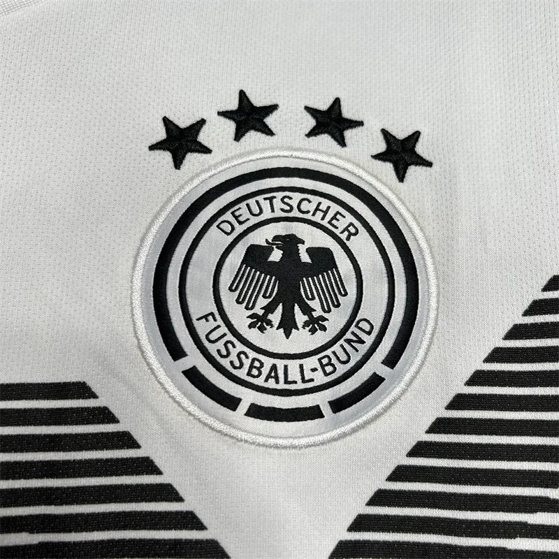 Germany 2018 Retro Germany Home Soccer Jersey 2018 — 7