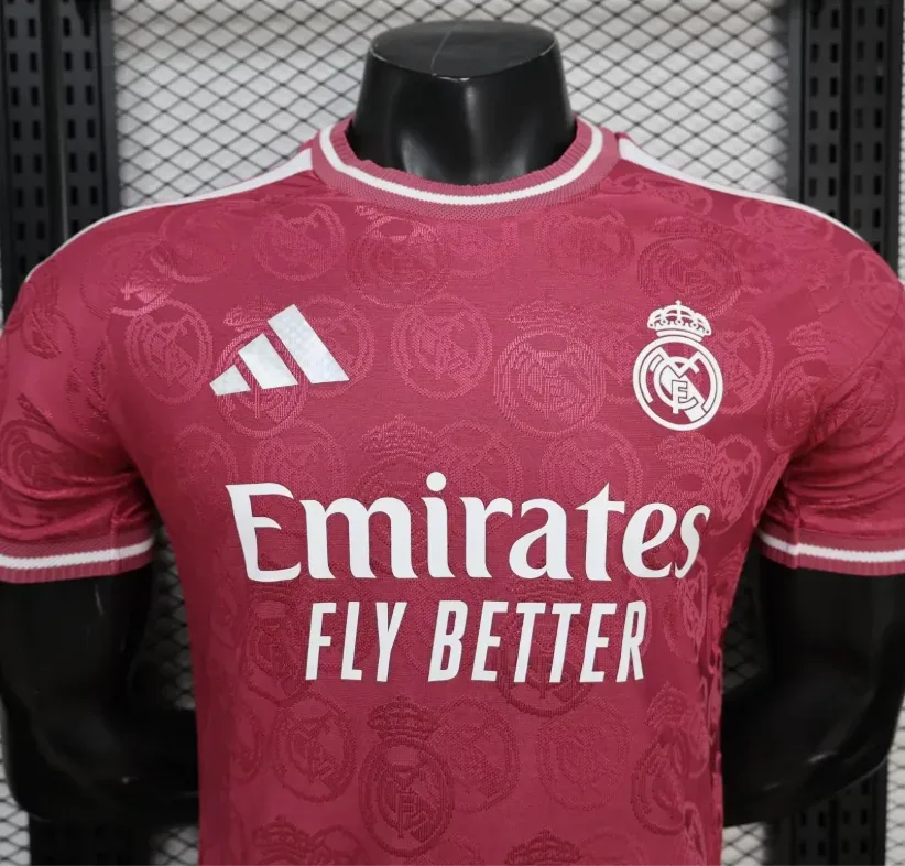 Real Madrid 2026/2027 Player Version Real Madrid Special Edition Red Football Jersey 2026/27 — 3