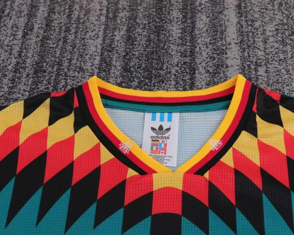 Germany 1994 Retro Germany Visitante Camiseta de fútbol Talla infantil 1994 — 3