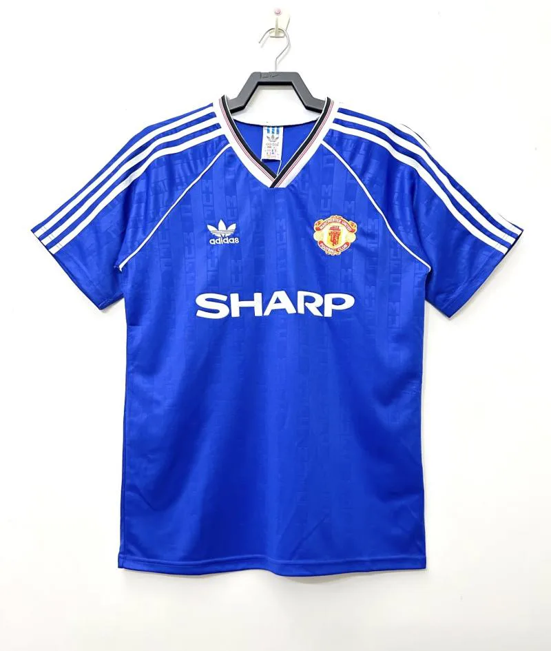 Manchester United 1988-1990 Retro Manchester United Tercera Visitante Camiseta de fútbol 1988/1990