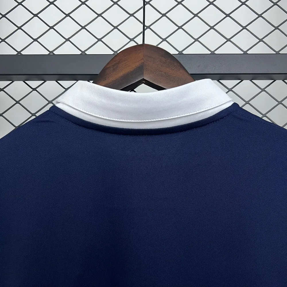 France 2014 Retro Long Sleeve France Home Football Shirt 2014 — 5