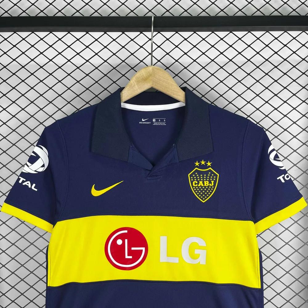 Boca Juniors 2009/2010 Retro Boca Juniors Home Football Jersey 2009/2010 — 3