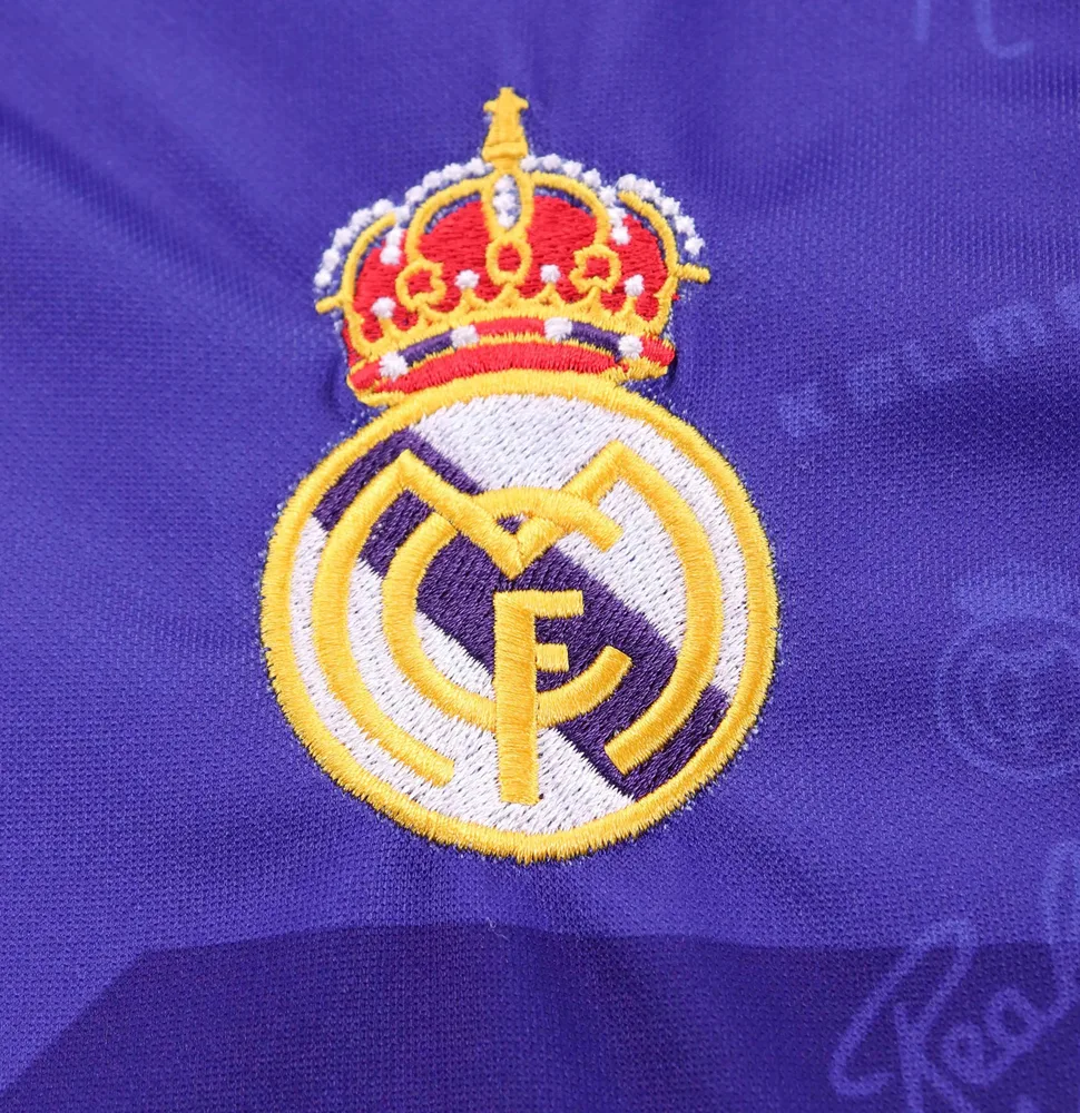 Real Madrid 1994-1996 Retro Real Madrid Visitante Camiseta de fútbol Talla infantil 1994/1996 — 6