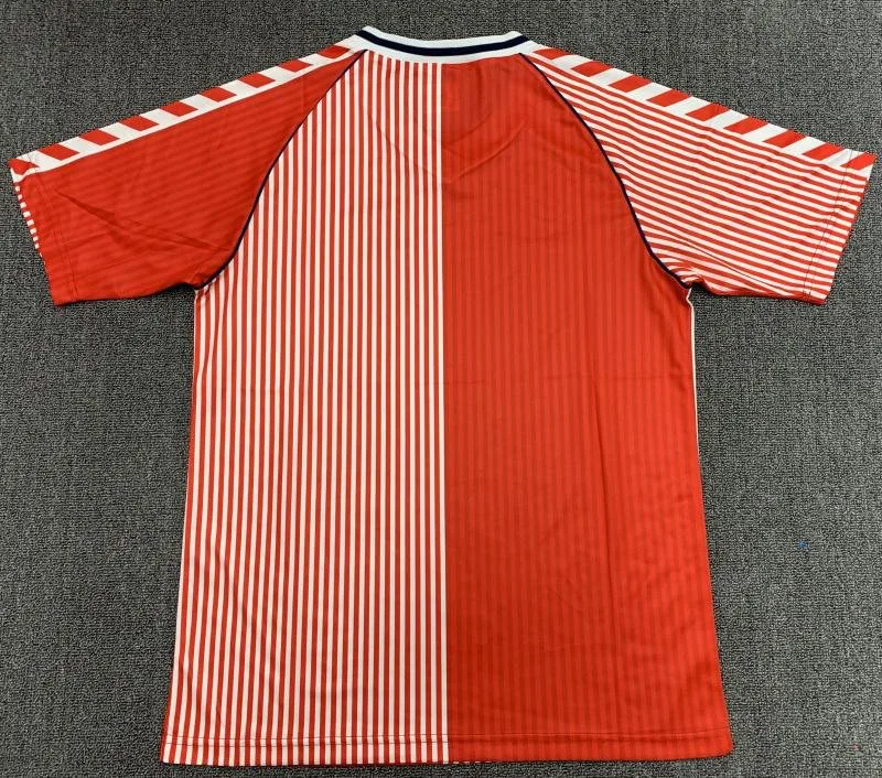Denmark 1986 Retro Denmark National Team Home Football Shirt 1986 — 2