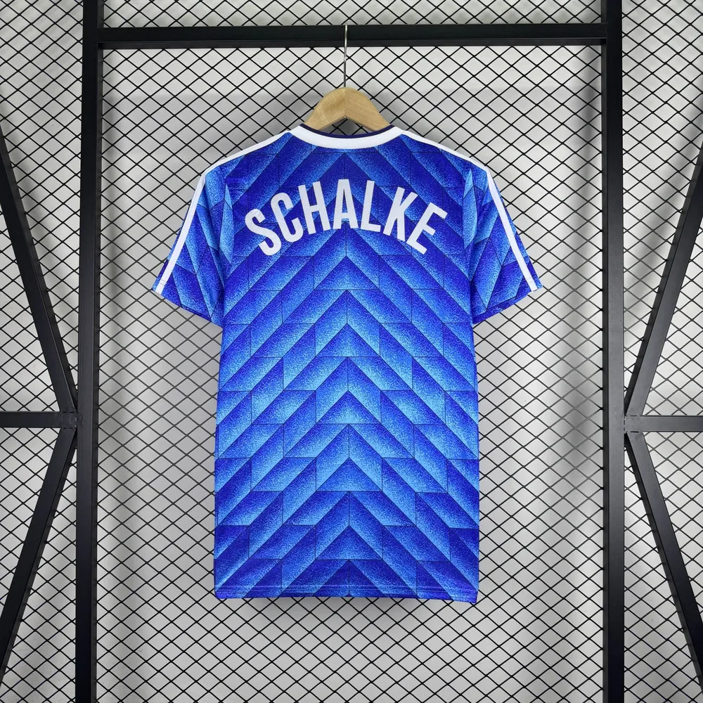 Schalke 04 1988/1989 Retro Schalke 04 Special Edition Football Jersey 1988/1989 — 2