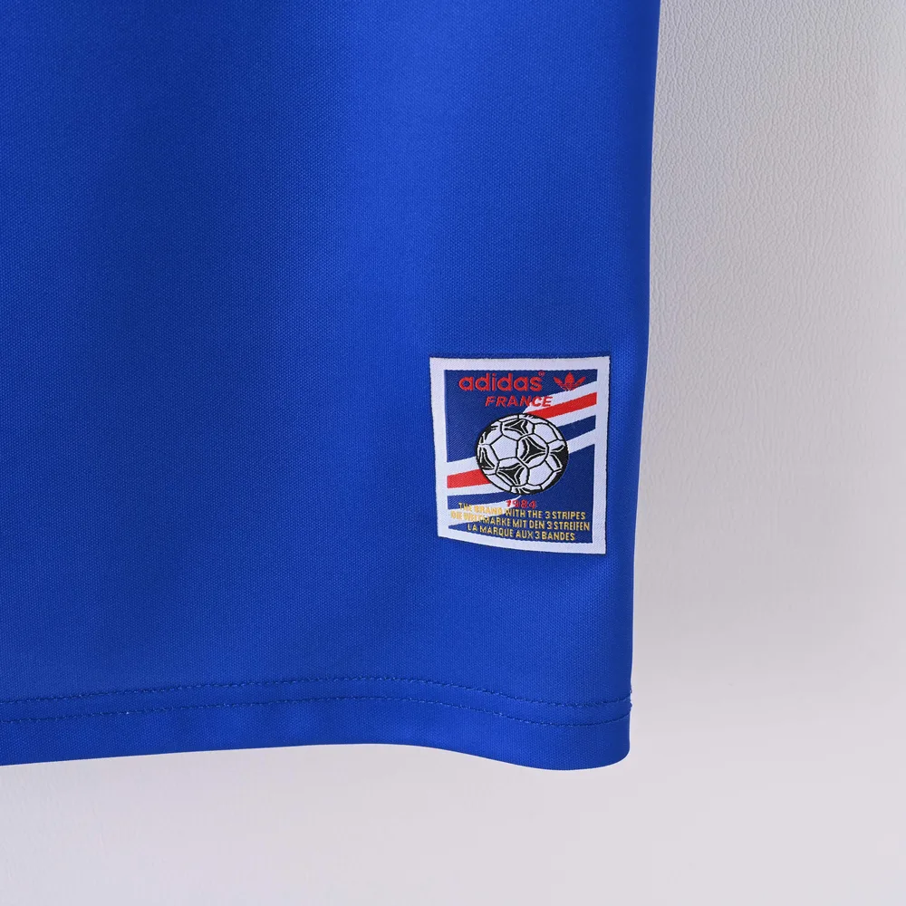 France 1984 Retro France Home Football Shirt 1984 — 8
