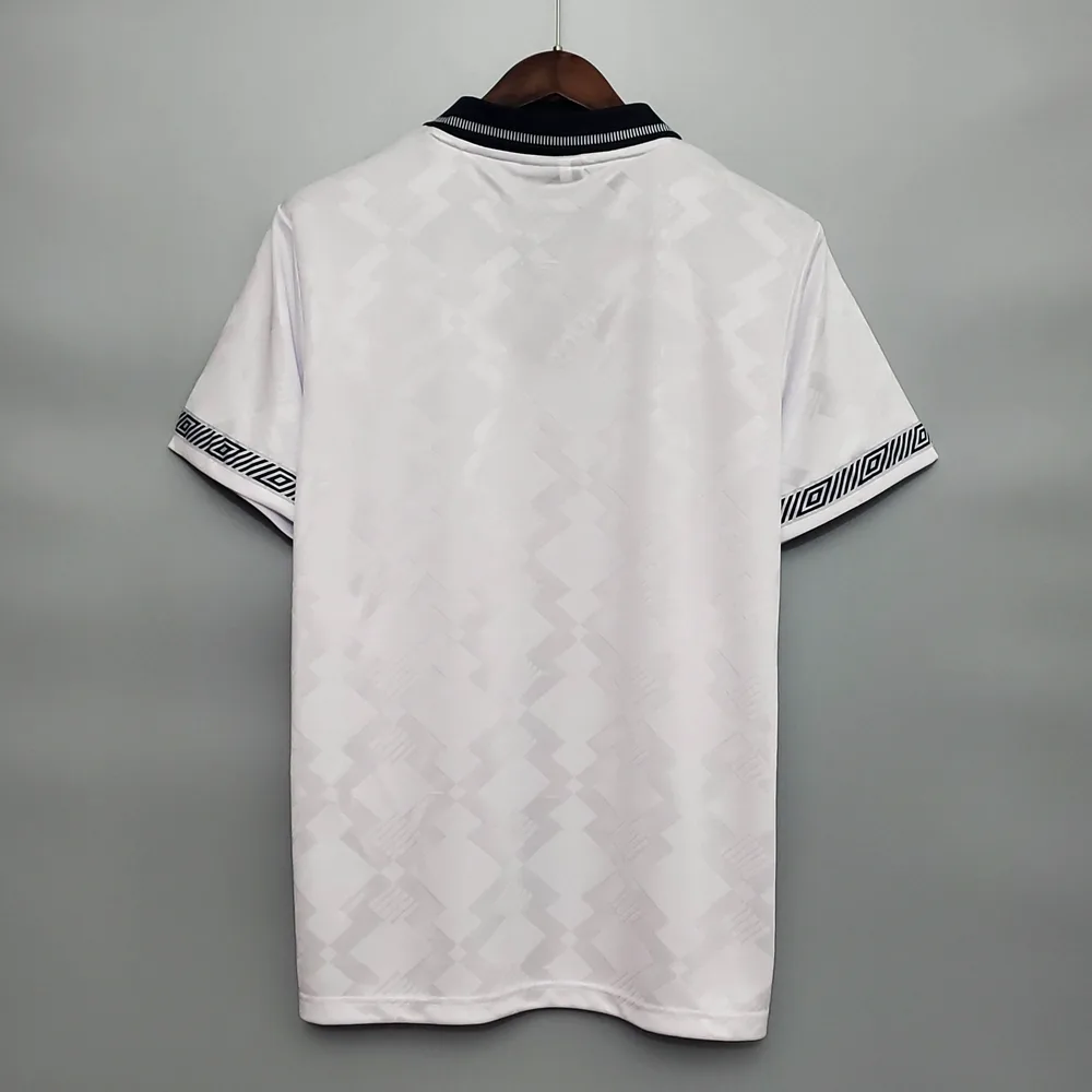 England 1990 Retro England Home Soccer Jersey 1990 — 2