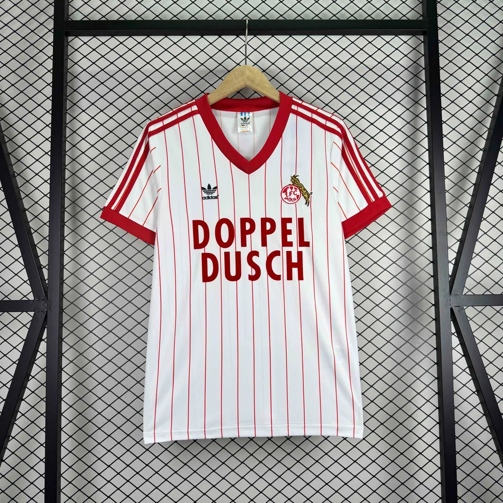 FC Köln 1982/1983 Retro FC Köln Local Camiseta de fútbol 1982/1983