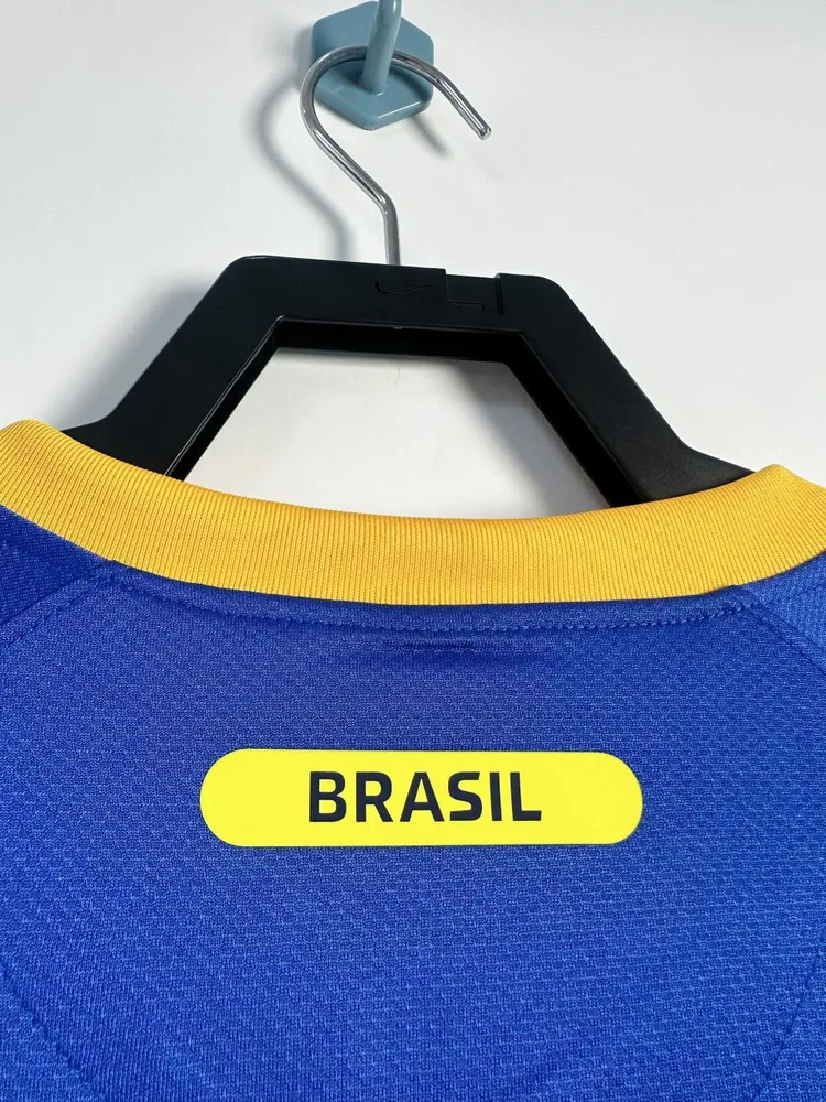Brazil 2010 Retro Brazil Away Soccer Jersey 2010 — 4