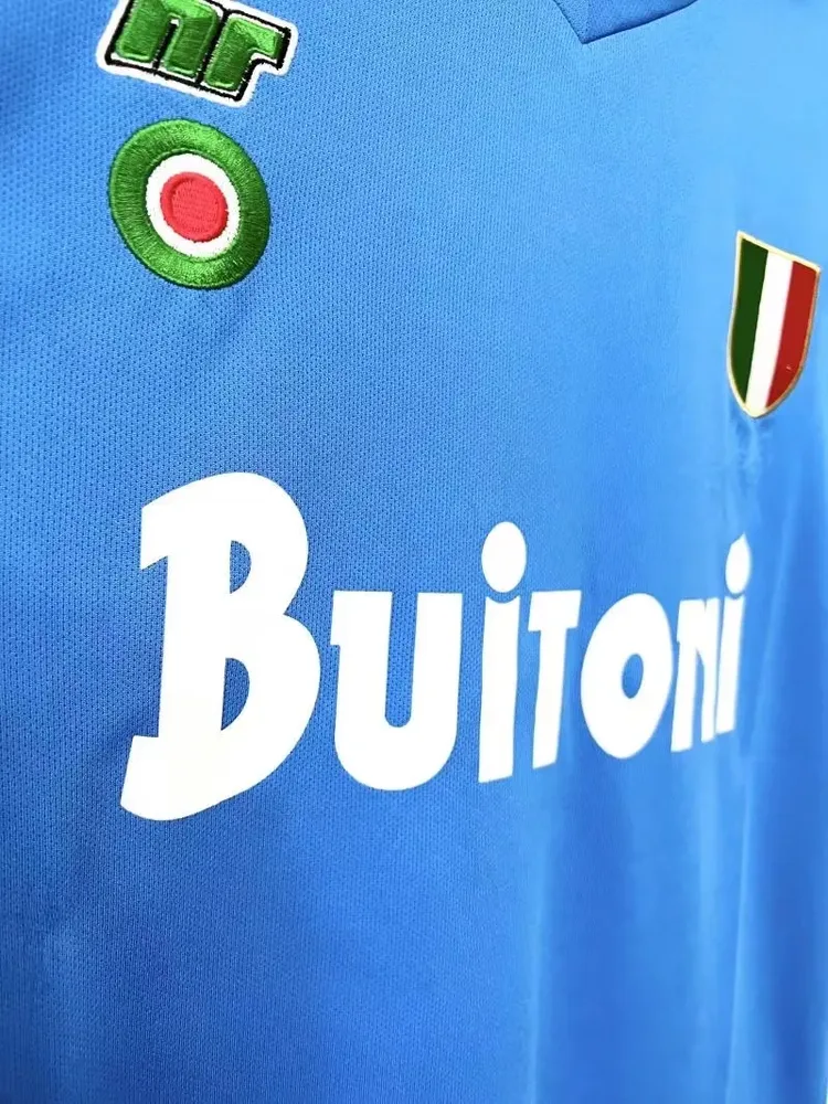 Napoli 1987/1988 Retro Napoli Local Camiseta de fútbol 1987/1988 — 5