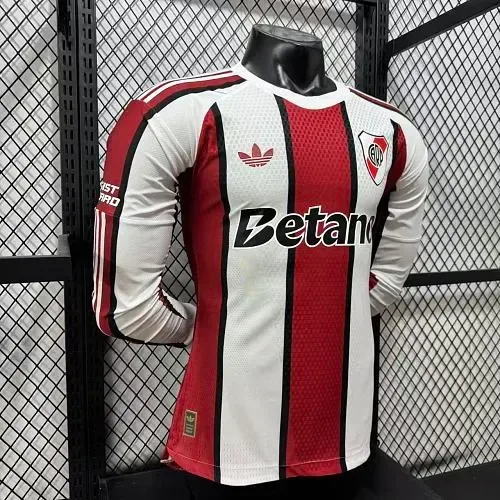 River Plate 2026/2027 Manga larga Versión jugador River Plate Visitante Camiseta de fútbol 2026/27 — 3