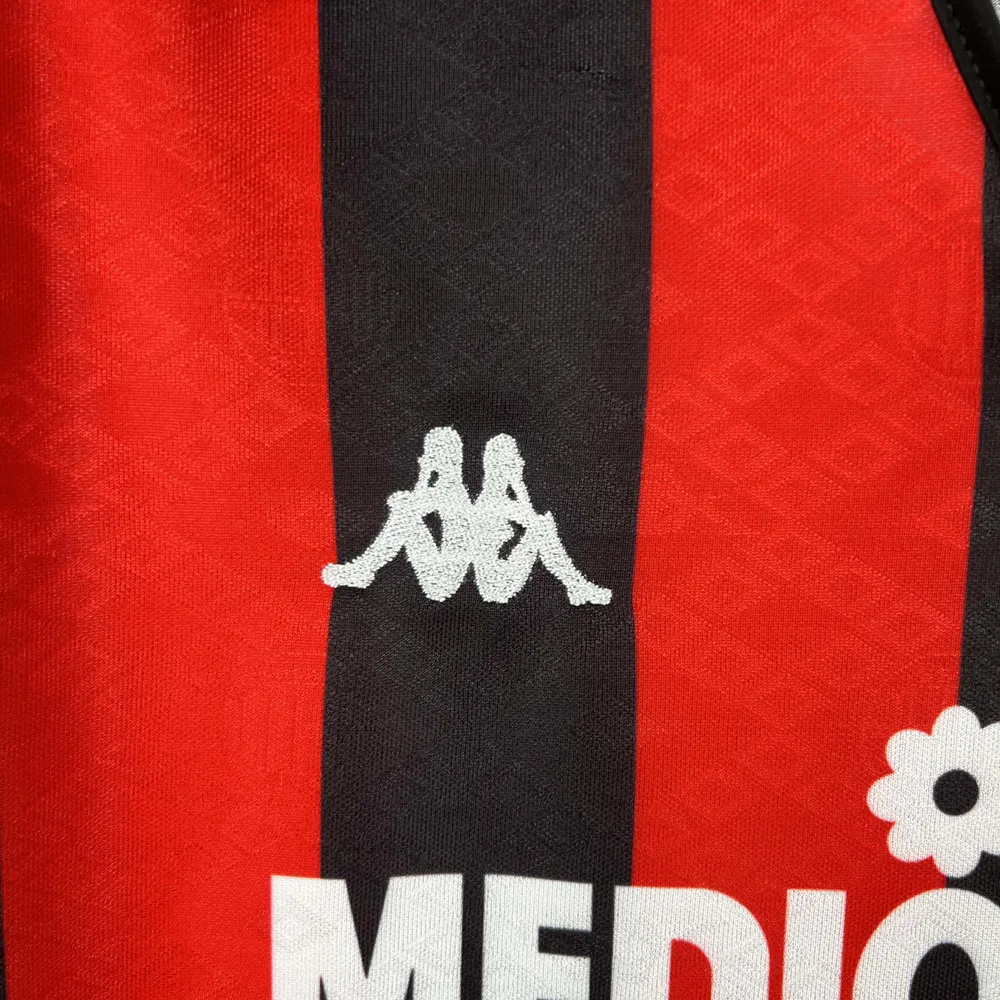 AC Milan 1989/1990 Retro AC Milan Home Football Shirt 1989/1990 — 5