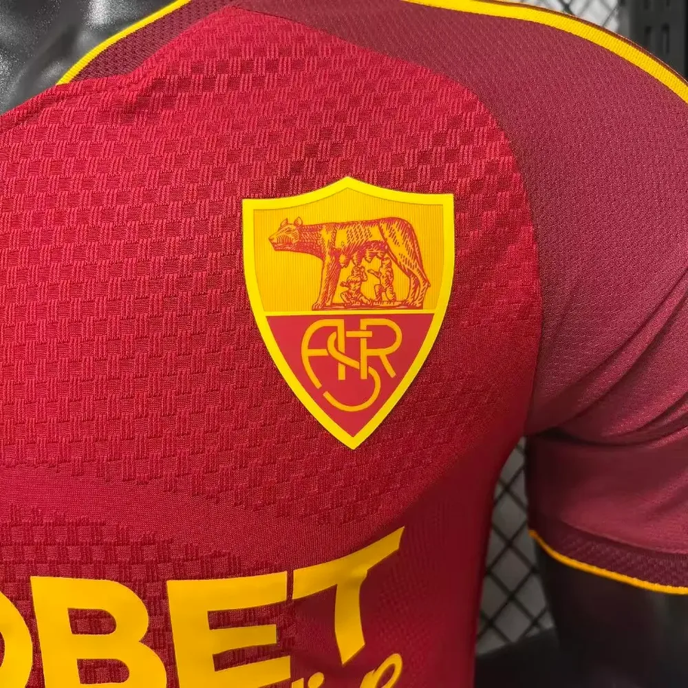 AS Roma 2026/2027 Player Version Roma Home Football Jersey 2026/27 — 6