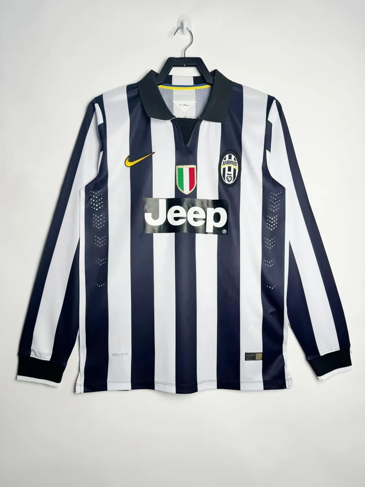 Juventus 2014/2015 Retro Manga larga Juventus Local Camiseta de fútbol 2014/2015