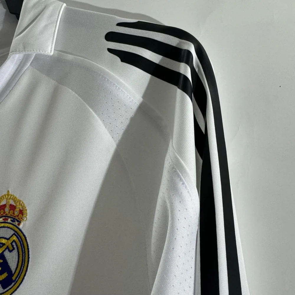 Real Madrid 2005/2006 Retro Long Sleeve Real Madrid Home Soccer Jersey 2005/2006 — 4