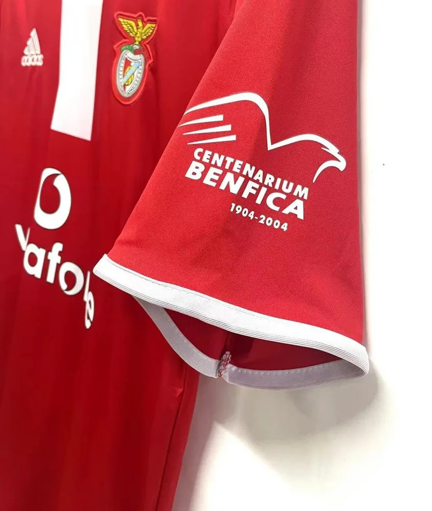 Benfica 2004-2005 Retro Benfica Home Football Shirt 2004/2005 — 7