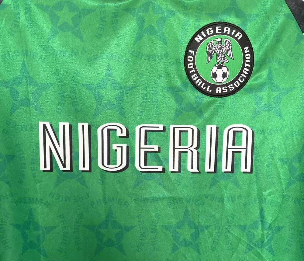 Nigeria 1994-1995 Retro Nigeria National Team Home Football Shirt 1994/1995 — 5