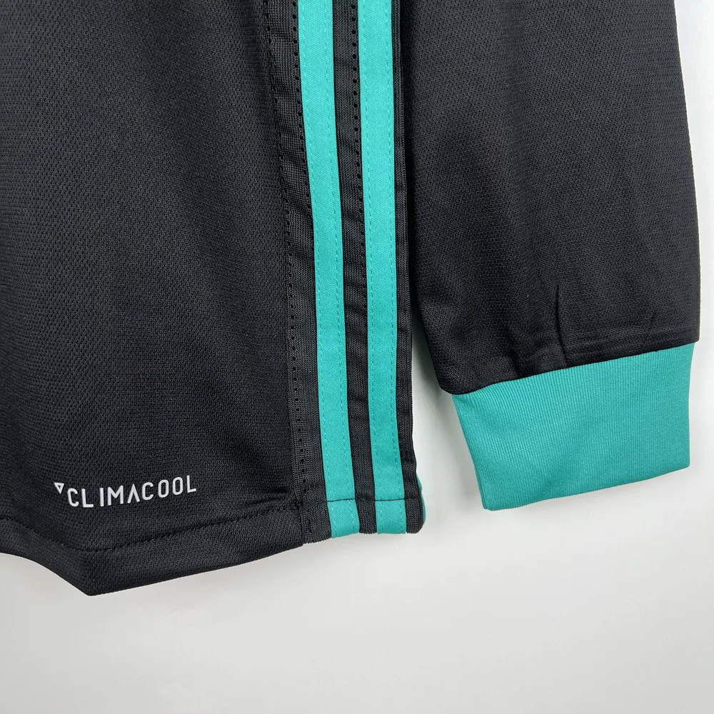 Real Madrid 2017/2018 Retro Manga larga Real Madrid Visitante Camiseta de fútbol 2017/2018 — 9